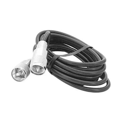 Accessories Unlimited 12 ft. Coax Cable with Lug Connectors AUPP12